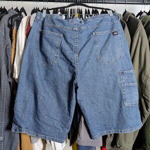 SUPER BAGGY Dickies heavyweight denim carpenter shorts